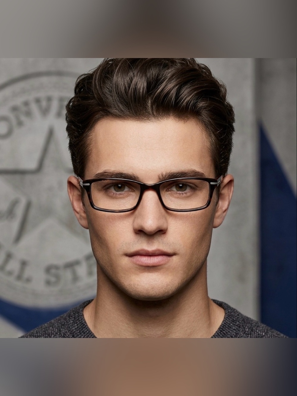 New Authentic Converse designer signature prescription frames display